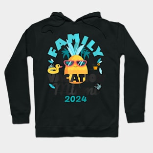 Family Vacay Squad Trip Beach Family Vacation Miami 2024 Hoodie